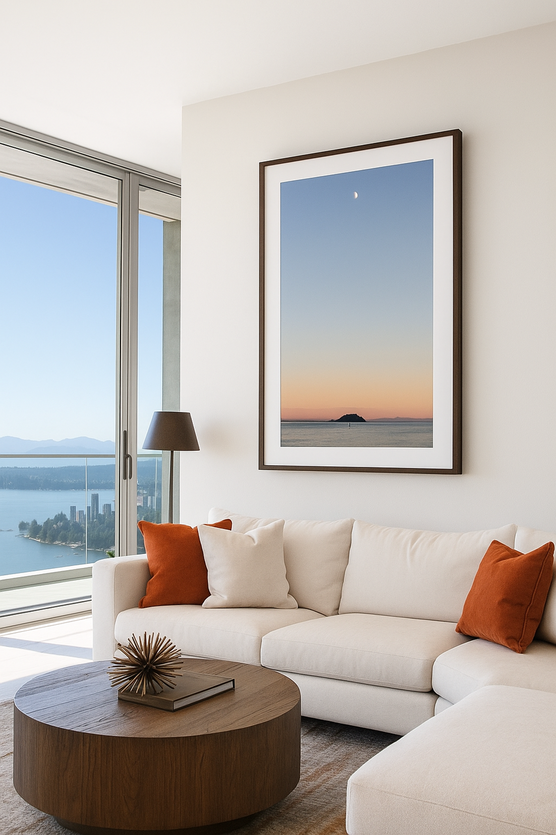 Moonlight Over The Ocean